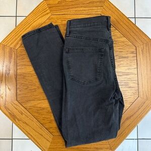 *DSTLD* Black Ripped Mom Jeans Size 28 x 30